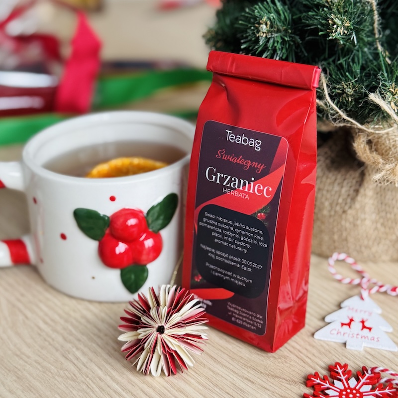 Christmas Mulled Tea – Black Pouch