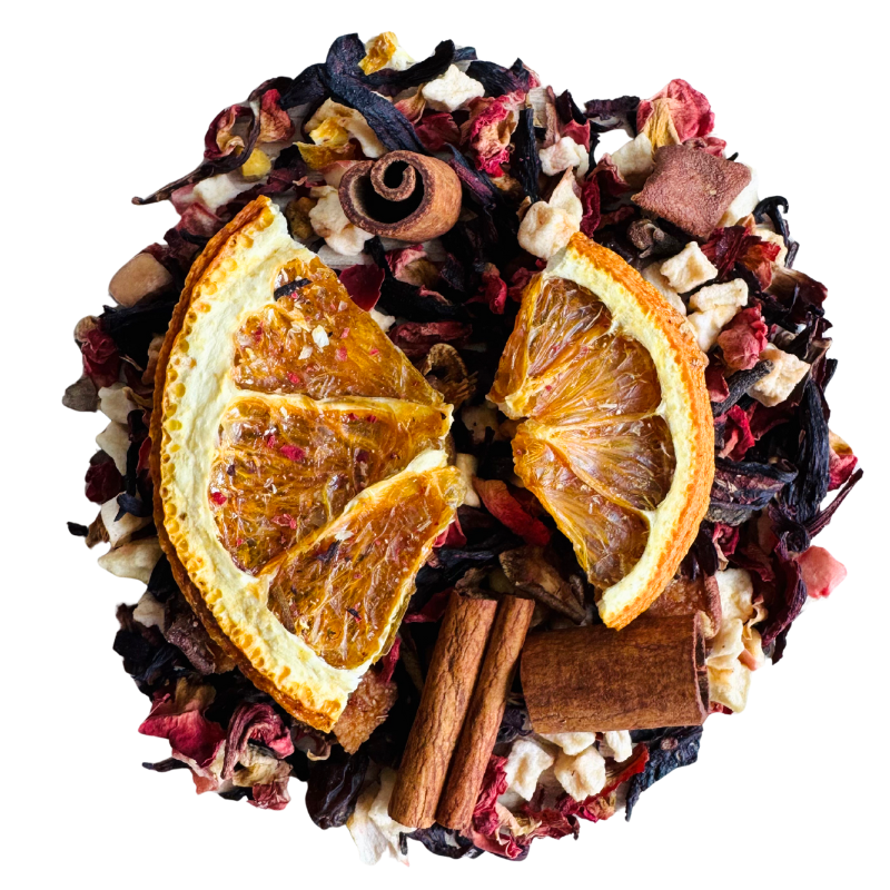 Christmas tube – tea or coffee in a cup